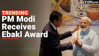 PM Modi receives Ebakl Award in Papua New Guinea by President