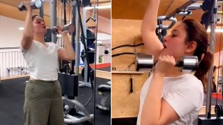 Tamannaah Bhatia's Intense Shoulder Workout Video Will Inspire You to Hit The Gym on Lazy Monday, Watch