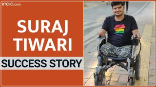 “His three fingers are enough to succeed…” Father of specially-abled Suraj Tiwari who cleared UPSC Civil Services Exam