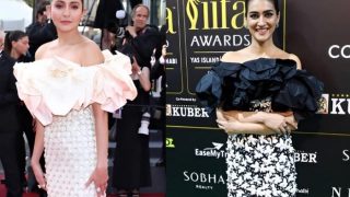 Anushka Sharma And Kriti Sanon Unexpectedly Twin in Richard Quinn Gowns at Different Events, Who Nailed The Look?