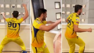 Deepak Chahar's HILARIOUS Dance Video Celebration Video Goes VIRAL After CSK Win IPL 2023 | WATCH