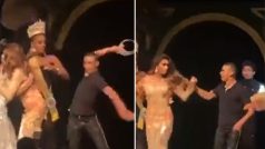 Viral Video Today: ब्यूटी कॉन्टेस्ट में सेकेंड आई पत्नी तो झल्ला उठा पति, पहले क्राउन फेंका फिर बाल खींचकर ले गया। वीडियो