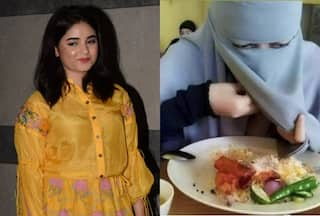 Zaira Wasim's Reaction to Woman Eating in Niqab Divides Internet: 'Deal With it'