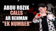 Abdu Rozik Returns From A.R. Rahman's Concert, Thanks The Composer For Giving Him Opportunity To Perform With Him | Watch Video
