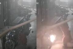 Video: Woman Takes Out Petrol From Bike, Sets It On Fire In South East Delhi