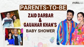 Gauahar Khan And Zaid Darbar's Grand Baby Shower, Mom To Be Radiates Pregnancy Glow | Watch Video