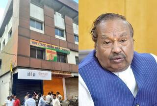 बजरंग दल विवाद: भाजपा नेता ने जलाया कांग्रेस का मैनिफेस्टो, जबलपुर के कांग्रेस दफ्तर में तोड़फोड़