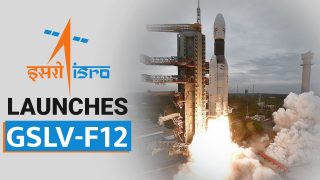 ISRO Successfully launches GSLV-F12 Navigation Satellite - Watch Video