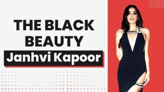 Janhvi Kapoor's Stunning All Black Looks That Raised Internet's Temperature, Fourth Look Will Make Your Jaws Dop - Watch Video