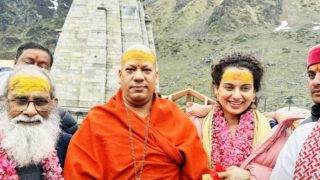 After Akshay Kumar, Kangana Ranaut Seeks Blessings at Kedarnath Temple, Watch Video