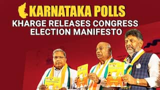 Karnataka Polls: Mallikarjun Kharge Releases Congress Election Manifesto - Watch Video