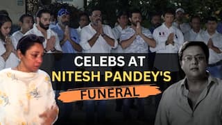 Nitesh Panday के निधन से टूटीं अनुपमा फेम रुपाली गांगुली,नहीं रुके आंसू, अंतिम संस्कार में श्रद्धांजलि देने पहुंचे कई सितारे