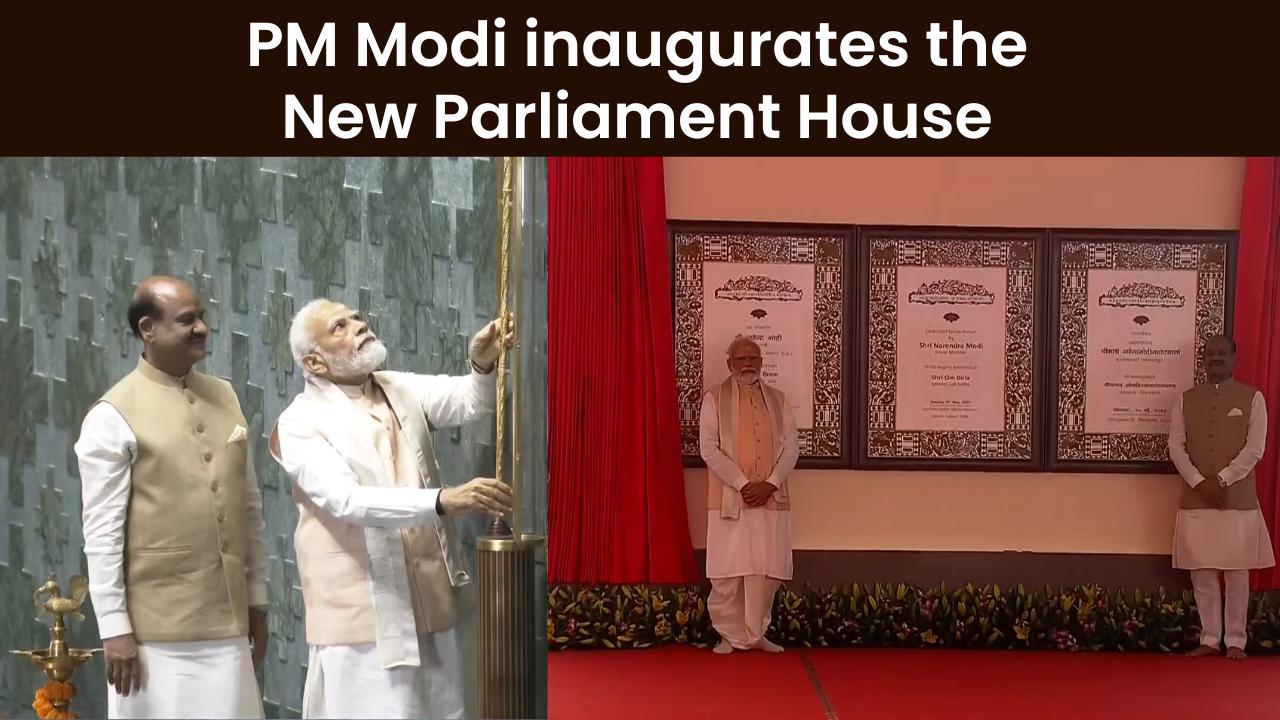 Modi Inaugurates New Parliament Latest News Videos And Photos On