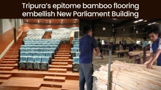Tripura’s Epitome Bamboo Flooring Embellish New Parliament House - Watch Video