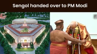 Sengol handed over to PM Modi at 7LKM - Watch Video