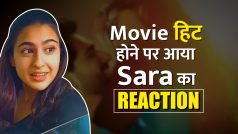 Zara Hatke Zara Bachke के हिट होने की बात पर कुछ ऐसे दिया Sara Ali Khan ने रिएक्शन