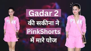 Gadar 2 की सकीना ने पिंक शॉर्ट्स में मारे पोज, नेटीजंस ने पूछा पाकिस्तान का दामाद कहाँ है ?