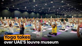 International Yoga Day 2023: UAE all set to celebrate 9th International Yoga Day, holds curtain raiser event at Louvre Museum - Watch Video