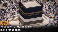 J&K: First batch of Hajj pilgrims leave for Jeddah