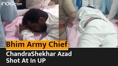 Chandrashekhar Azad, chief of Bhim Army, shot at in UP's Saharanpur | Visuals