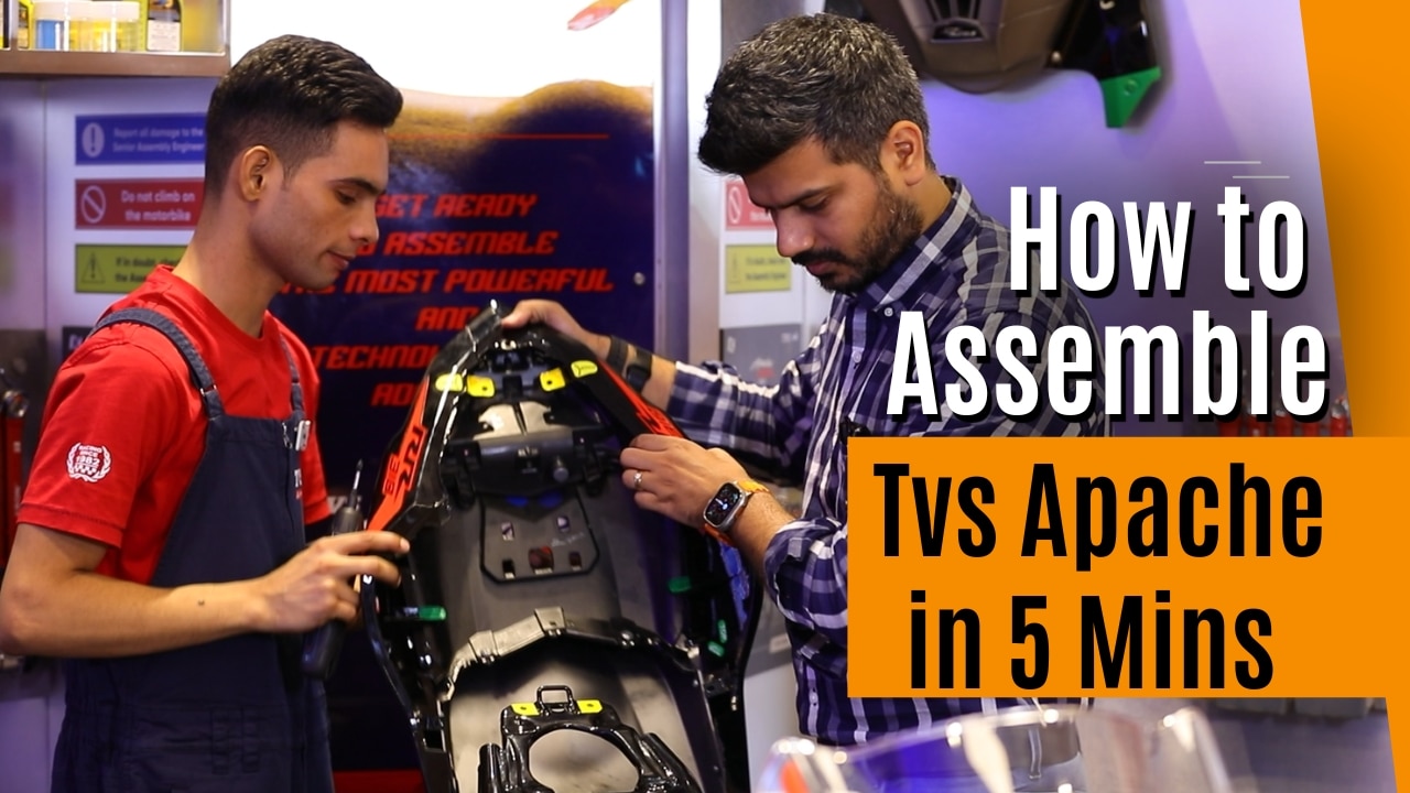 How to Assemble TVS Apache in 5 mins