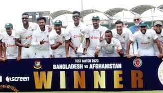 नजमुल हुसैन शंटो के दोहरे शतक की मदद से बांग्लादेश ने अफगानिस्तान पर 546 रन की ऐतिहासिक जीत दर्ज की