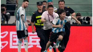 ARG Vs AUS: Fan Breaches Security To Hug Lionel Messi During Australia Friendly | WATCH