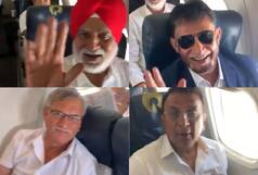 1983 World Cup-Winning India Legends Celebrate 40th Anniversary 35,000 Feet Up In The Air | Watch VIDEO