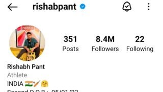 Rishabh Pant Updates Instagram Bio With New Date Of Birth | Check Deets