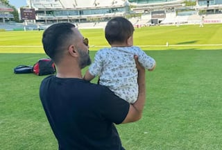 Sonam Kapoor, Anand Ahuja Visit Lord’s With Son Vayu; Pics Here