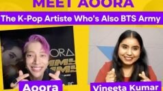 K-Pop Star Aoora Does 'Jimmy Jimmy' With a BTS Heart, Celebrates Confluence of Cultures And Indian Food - Watch