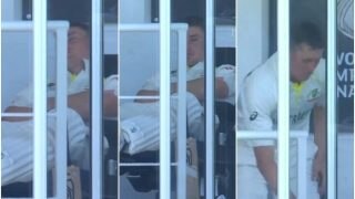 VIDEO: ऑस्ट्रेलियाई पारी शुरू होते ही सो गए लाबुशेन; वॉर्नर का विकेट गिरने पर नींद से जागे तो ट्विटर पर उड़ा मजाक