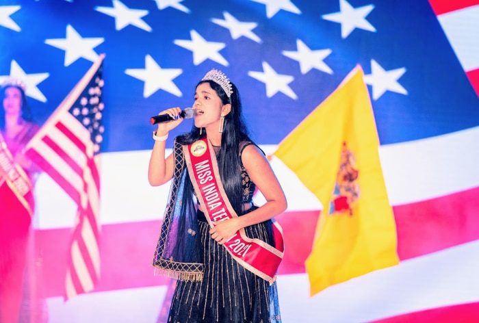 Meet Riya Pawar, The Indian American Teen Who Sang American National Anthem In Presence Of PM Modi