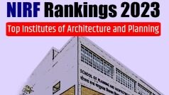 NIRF Rankings 2023: IIT Roorkee Ranked Top Institute of Architecture and Planning | Full List Here
