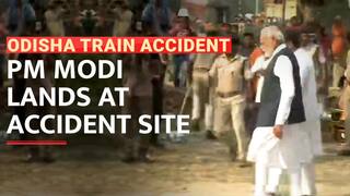 Odisha Train Accident: PM Modi Arrives At The Site Of Balasore Train Accident To Take Stock Of The Situation - Watch Video