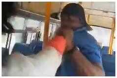 Woman Thrashes Man For Eve-Teasing Inside Local Bus In Karnataka: Watch