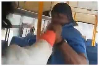 Woman Thrashes Man For Eve-Teasing Inside Local Bus In Karnataka: Watch