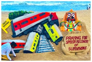Odisha Train Tragedy: Sudarsan Pattnaik Dedicates Sand Art To Survivors