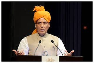MP Election 2023: सर्वे में मध्य प्रदेश में BJP की जीत, कांग्रेस ने रोक दी थीं केंद्रीय योजनाएं: राजनाथ सिंह