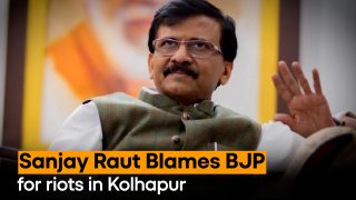 Sanjay Raut Blames BJP for riots in Kolhapur