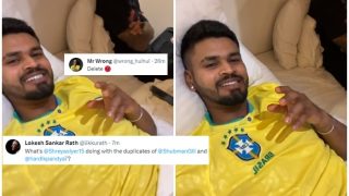 Shreyas Iyer TROLLED For Singing Kailash Kher's Iconic Song; Watch VIDEO