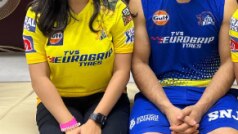रुतुराज गायकवाड़ से शादी करने से पहले उत्कर्षा ने पैर छूकर लिया था MS Dhoni का आशीर्वाद