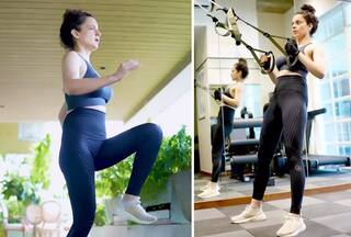 Kangana Ranaut's Intensive Workout Video Proves You Can Always 'go Back on Track' Even After 2 Years - Watch