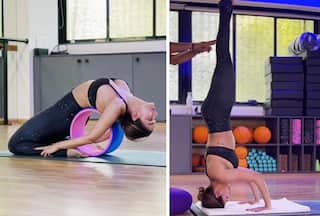 Malaika Arora's Workout Video With Headstand And Wheel Pose Will Inspire to Take That Yoga Mat Out- WATCH