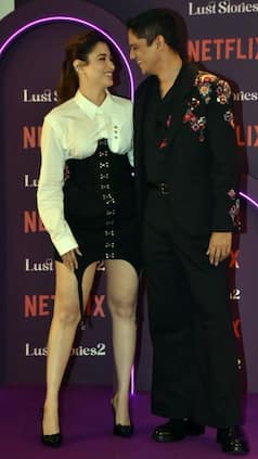 Tamannaah-Vijay Gaze Into Each Other's Eyes at Lust Stories 2 Screening