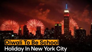 Diwali All Set To Become School Holiday In New York City | Watch Video