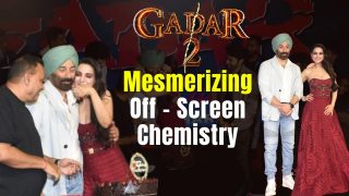 Gadar 2: Sunny Deol And Ameesha Patel Make Grand Entry At The Premiere Of The Film - Watch Video