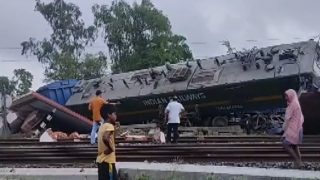 2 Goods Trains Collide In West Bengal, Several Bogies Derailed