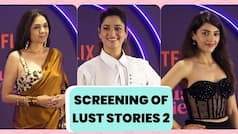 Lust Stories 2 Screening: Neena Gupta Sizzles In Satin Saree, Adorable Duo  Vijay And Tamannaah Grab Everyone's Eyeballs | WATCH
