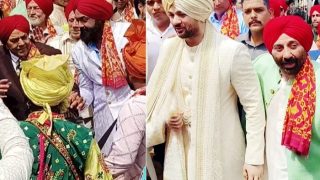 Karan Deol-Drisha Acharya Wedding: Deols Arrive With Baratis For The Big Fat Indian Wedding, Pics